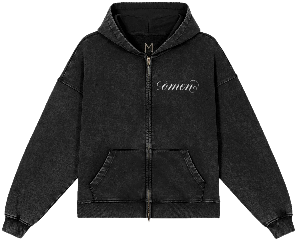 Omen Hoodie – Black, fronte